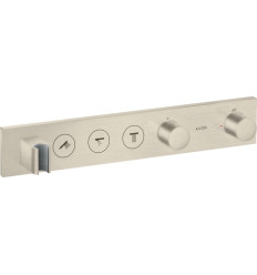 Moduł termostatyczny Select 530/90 do 3 odbiorników, podtynkowy Nikiel Szczotkowany AXOR ShowerSolutions Axor (18356820)