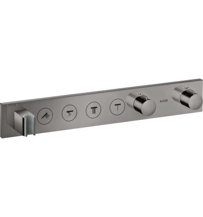 Moduł termostatyczny Select 600/90 do 4 odbiorników, podtynkowy Czarny Chrom Polerowany AXOR ShowerSolutions Axor (18357330)