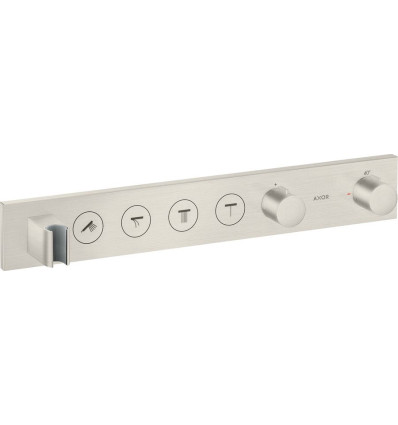 Moduł termostatyczny Select 600/90 do 4 odbiorników, podtynkowy Stal Szlachetna Optyczna AXOR ShowerSolutions Axor (18357800)