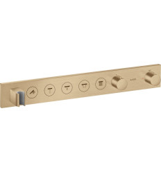 Moduł termostatyczny Select 670/90 do 5 odbiorników, podtynkowy Brąz Szczotkowany AXOR ShowerSolutions Axor (18358140)