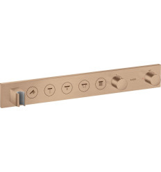 Moduł termostatyczny Select 670/90 do 5 odbiorników, podtynkowy Czerwony Złoty Szczotkowany AXOR ShowerSolutions Axor (18358310)