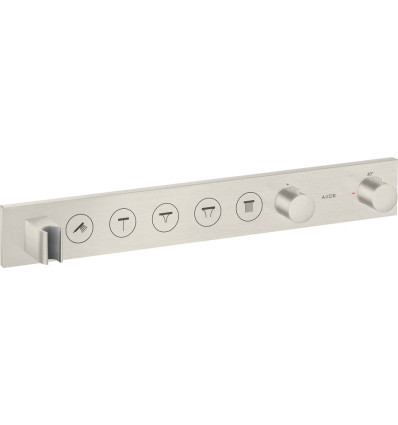 Moduł termostatyczny Select 670/90 do 5 odbiorników, podtynkowy Stal Szlachetna Optyczna AXOR ShowerSolutions Axor (18358800)