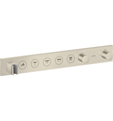 Moduł termostatyczny Select 670/90 do 5 odbiorników, podtynkowy Nikiel Szczotkowany AXOR ShowerSolutions Axor (18358820)