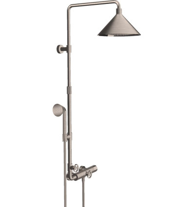 Komplet prysznicowy 240 2jet z termostatem Stal Szlachetna Optyczna AXOR Showers/Front Axor (26020800)