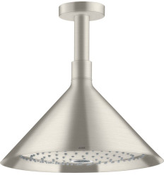 Głowica prysznicowa 240 2jet z przyłączem sufitowym Stal Szlachetna Optyczna AXOR Showers/Front Axor (26022800)