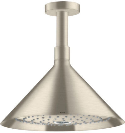 Głowica prysznicowa 240 2jet z przyłączem sufitowym Nikiel Szczotkowany AXOR Showers/Front Axor (26022820)