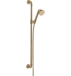 Zestaw prysznicowy 0,90 m z główką prysznicową 85 1jet EcoSmart Brąz Szczotkowany AXOR Showers/Front Axor (26023140)