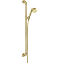 Zestaw prysznicowy 0,90 m z główką prysznicową 85 1jet EcoSmart Mosiądz Szczotkowany AXOR Showers/Front Axor (26023950)