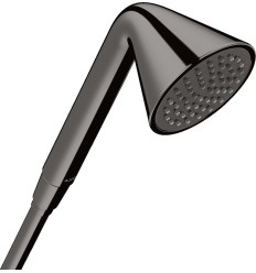 Główka prysznicowa 85 1jet Czarny Chrom Polerowany AXOR Showers/Front Axor (26025330)