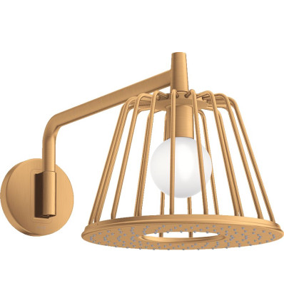 LampShower 275 1jet z ramieniem prysznicowym Złoty Optyczny Szczotkowany AXOR LampShower/Nendo Axor (26031250)