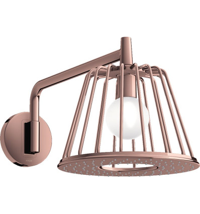 LampShower 275 1jet z ramieniem prysznicowym Czerwony Złoty Polerowany AXOR LampShower/Nendo Axor (26031300)