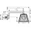 LampShower 275 1jet z ramieniem prysznicowym Czarny Chrom Polerowany AXOR LampShower/Nendo Axor (26031330)