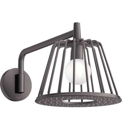LampShower 275 1jet z ramieniem prysznicowym Czarny Chrom Szczotkowany AXOR LampShower/Nendo Axor (26031340)