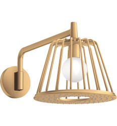 LampShower 275 1jet z ramieniem prysznicowym Mosiądz Szczotkowany AXOR LampShower/Nendo Axor (26031950)