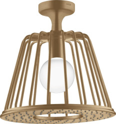 LampShower 275 1jet z przyłączem sufitowym Brąz Szczotkowany AXOR LampShower/Nendo Axor (26032140)