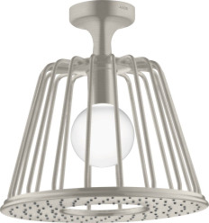 LampShower 275 1jet z przyłączem sufitowym Stal Szlachetna Optyczna AXOR LampShower/Nendo Axor (26032800)