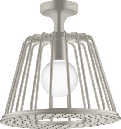 LampShower 275 1jet z przyłączem sufitowym Stal Szlachetna Optyczna AXOR LampShower/Nendo Axor (26032800)