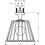 LampShower 275 1jet z przyłączem sufitowym Mosiądz Szczotkowany AXOR LampShower/Nendo Axor (26032950)