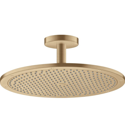Głowica prysznicowa 350 1jet z przyłączem sufitowym Brąz Szczotkowany AXOR ShowerSolutions Axor (26035140)
