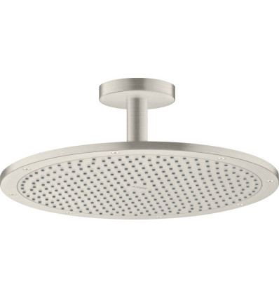 Głowica prysznicowa 350 1jet z przyłączem sufitowym Stal Szlachetna Optyczna AXOR ShowerSolutions Axor (26035800)