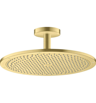 Głowica prysznicowa 350 1jet z przyłączem sufitowym Mosiądz Szczotkowany AXOR ShowerSolutions Axor (26035950)