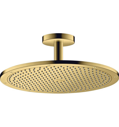 Głowica prysznicowa 350 1jet z przyłączem sufitowym Złoty Optyczny Polerowany AXOR ShowerSolutions Axor (26035990)