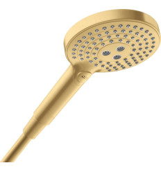 Główka prysznicowa 120 3jet EcoSmart Złoty Optyczny Szczotkowany AXOR ShowerSolutions Axor (26051250)