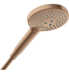 Główka prysznicowa 120 3jet EcoSmart Czerwony Złoty Szczotkowany AXOR ShowerSolutions Axor (26051310)