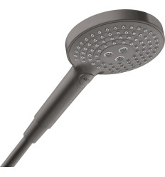 Główka prysznicowa 120 3jet EcoSmart Czarny Chrom Szczotkowany AXOR ShowerSolutions Axor (26051340)