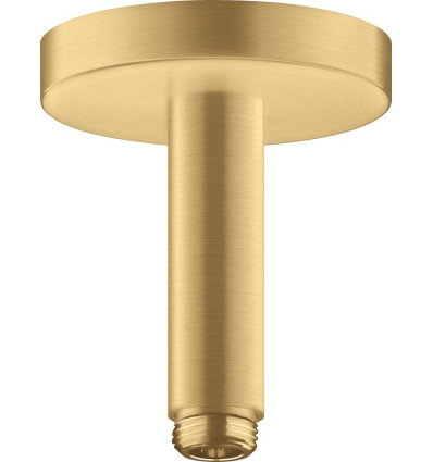 Przyłącze sufitowe 100 mm Złoty Optyczny Szczotkowany AXOR ShowerSolutions Axor (26432250)