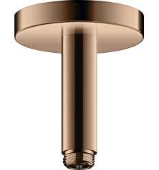 Przyłącze sufitowe 100 mm Czerwony Złoty Polerowany AXOR ShowerSolutions Axor (26432300)