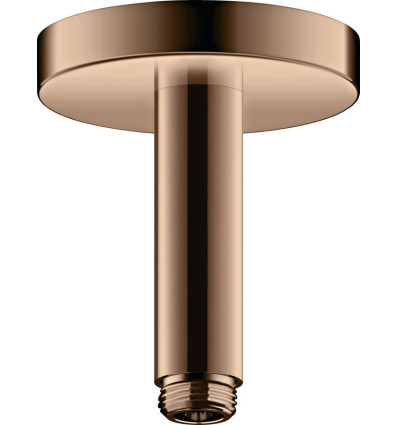 Przyłącze sufitowe 100 mm Czerwony Złoty Polerowany AXOR ShowerSolutions Axor (26432300)