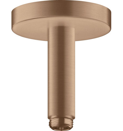 Przyłącze sufitowe 100 mm Czerwony Złoty Szczotkowany AXOR ShowerSolutions Axor (26432310)