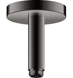 Przyłącze sufitowe 100 mm Czarny Chrom Polerowany AXOR ShowerSolutions Axor (26432330)