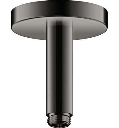 Przyłącze sufitowe 100 mm Czarny Chrom Polerowany AXOR ShowerSolutions Axor (26432330)