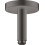 Przyłącze sufitowe 100 mm Czarny Chrom Szczotkowany AXOR ShowerSolutions Axor (26432340)