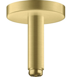 Przyłącze sufitowe 100 mm Mosiądz Szczotkowany AXOR ShowerSolutions Axor (26432950)