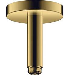 Przyłącze sufitowe 100 mm Złoty Optyczny Polerowany AXOR ShowerSolutions Axor (26432990)