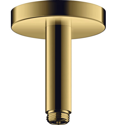 Przyłącze sufitowe 100 mm Złoty Optyczny Polerowany AXOR ShowerSolutions Axor (26432990)