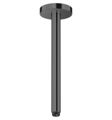 Przyłącze sufitowe 300 mm Czarny Chrom Polerowany AXOR ShowerSolutions Axor (26433330)