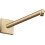 Ramię prysznicowe 390 mm, kwadratowe Brąz Szczotkowany AXOR ShowerSolutions Axor (26436140)