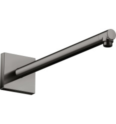 Ramię prysznicowe 390 mm, kwadratowe Czarny Chrom Polerowany AXOR ShowerSolutions Axor (26436330)