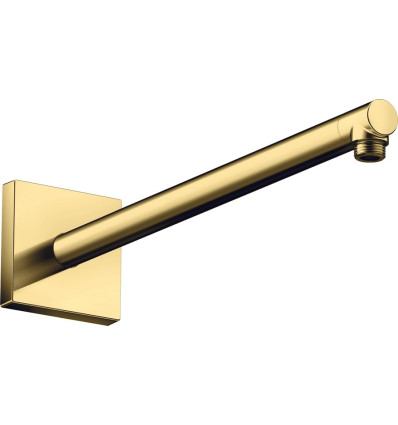 Ramię prysznicowe 390 mm, kwadratowe Złoty Optyczny Polerowany AXOR ShowerSolutions Axor (26436990)