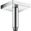 Przyłącze sufitowe 100 mm, kwadratowe Chrom AXOR ShowerSolutions Axor (26437000)
