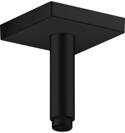 Przyłącze sufitowe 100 mm, kwadratowe Czarny Matowy AXOR ShowerSolutions Axor (26437670)