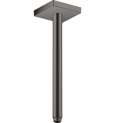 Przyłącze sufitowe 300 mm, kwadratowe Czarny Chrom Szczotkowany AXOR ShowerSolutions Axor (26438340)