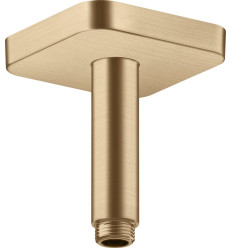 Przyłącze sufitowe 100 mm, softsquare Brąz Szczotkowany AXOR ShowerSolutions Axor (26965140)