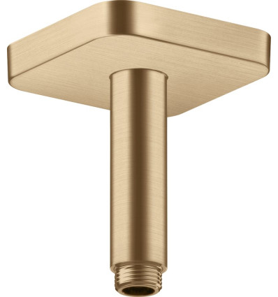 Przyłącze sufitowe 100 mm, softsquare Brąz Szczotkowany AXOR ShowerSolutions Axor (26965140)