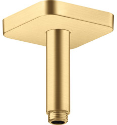 Przyłącze sufitowe 100 mm, softsquare Złoty Optyczny Szczotkowany AXOR ShowerSolutions Axor (26965250)