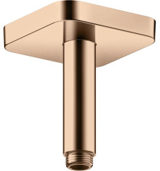 Przyłącze sufitowe 100 mm, softsquare Czerwony Złoty Polerowany AXOR ShowerSolutions Axor (26965300)